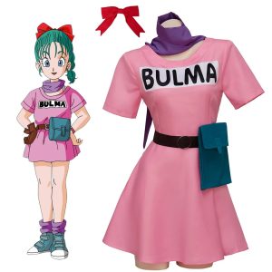 Cosplay Dragon Ball Costume Bulma