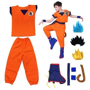 Cosplay Dragon Ball Costume Goku Pour Enfants